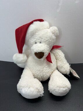 Vintage Ganz Heritage Collection Woody Christmas Bear Plush Stuffed Animal 13”